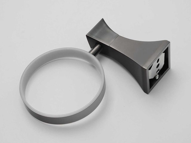 Mawialux toilet accessoire set gunmetal grey 4 delig - afbeelding 3 van  25