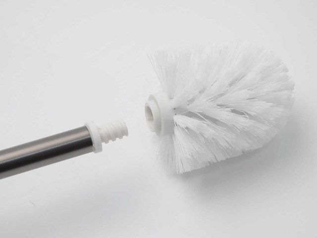 Mawialux toilet accessoire set gunmetal grey 4 delig - afbeelding 24 van  25