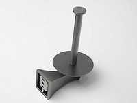 Mawialux toilet accessoire set gunmetal grey 4 delig - afbeelding 13 van  25