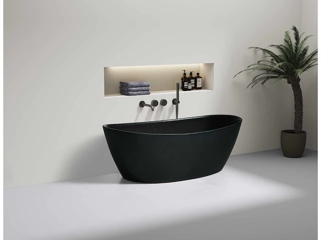 Mawialux vrijstaand acryl bad - keuze uit 3 kleuren - afbeelding 3 van  6