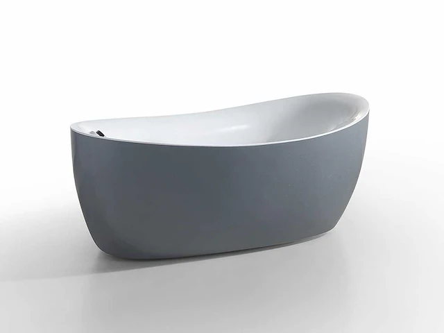 Mawialux vrijstaand acryl bad - keuze uit 3 kleuren - afbeelding 8 van  12