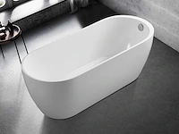 Mawialux vrijstaand acryl bad - mat wit - afbeelding 1 van  4