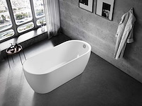Mawialux vrijstaand acryl bad - mat wit - afbeelding 2 van  4