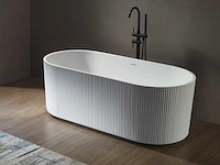 Mawialux vrijstaand acryl design bad - glans wit - afbeelding 1 van  8