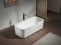 Mawialux vrijstaand acryl design bad - mat wit of glans wit keuze - afbeelding 1 van  9