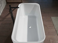 Mawialux vrijstaand acryl design bad - mat wit of glans wit keuze - afbeelding 4 van  9