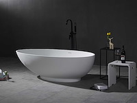 Mawialux vrijstaand bad - solid surface - mat wit - afbeelding 3 van  9