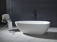 Mawialux vrijstaand bad - solid surface - mat wit - afbeelding 6 van  8