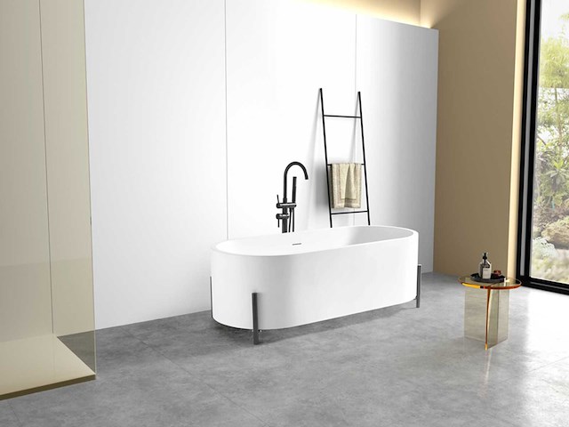 Mawialux vrijstaand bad - solid surface (beschikbaar in 3 kleuren) - afbeelding 5 van  21