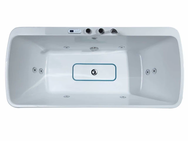 Mawialux vrijstaand massagebad - glans wit - afbeelding 6 van  10