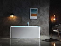 Mawialux vrijstaand massagebad - glans wit - afbeelding 5 van  10