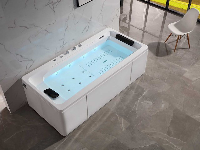 Mawialux vrijstaand massagebad met waterval - afbeelding 5 van  21