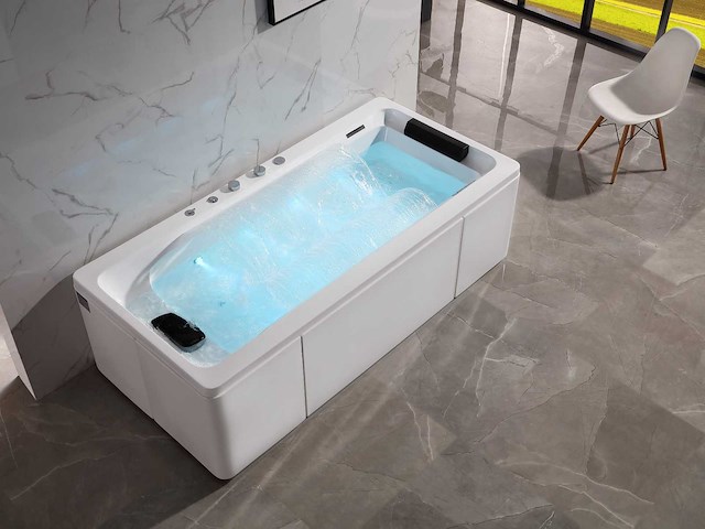 Mawialux vrijstaand massagebad met waterval - afbeelding 6 van  21