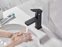 Mawialux wastafelkraan - mat zwart - afbeelding 5 van  31