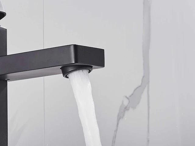 Mawialux wastafelkraan - mat zwart - afbeelding 26 van  31