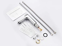 Mawialux wastafelkraan digitaal chroom - afbeelding 6 van  9