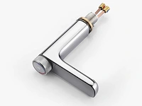 Mawialux wastafelkraan digitaal chroom - afbeelding 8 van  9