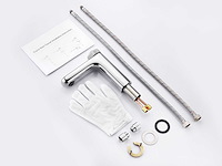 Mawialux wastafelkraan digitaal chroom - afbeelding 6 van  9