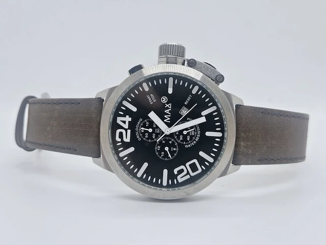 Max italy heren duikhorloge met schroefdop op kroon - afbeelding 4 van  9