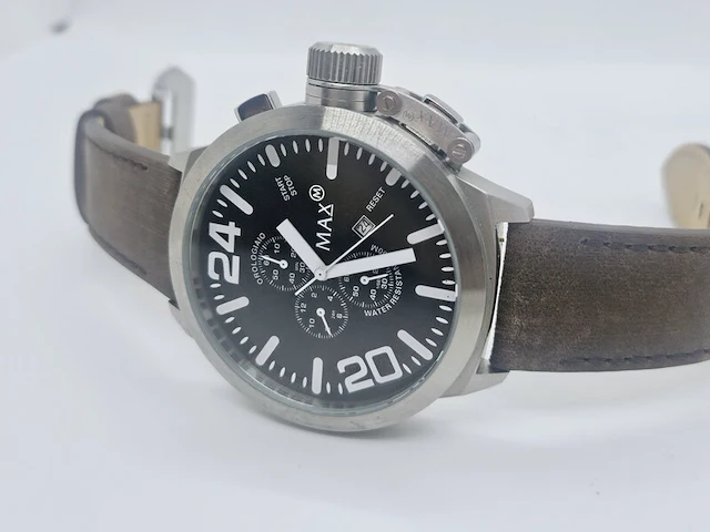 Max italy heren duikhorloge met schroefdop op kroon - afbeelding 5 van  9