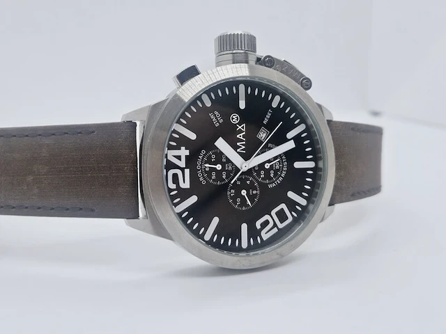 Max italy heren duikhorloge met schroefdop op kroon - afbeelding 6 van  9