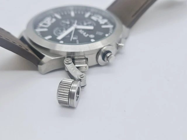 Max italy heren duikhorloge met schroefdop op kroon - afbeelding 8 van  9
