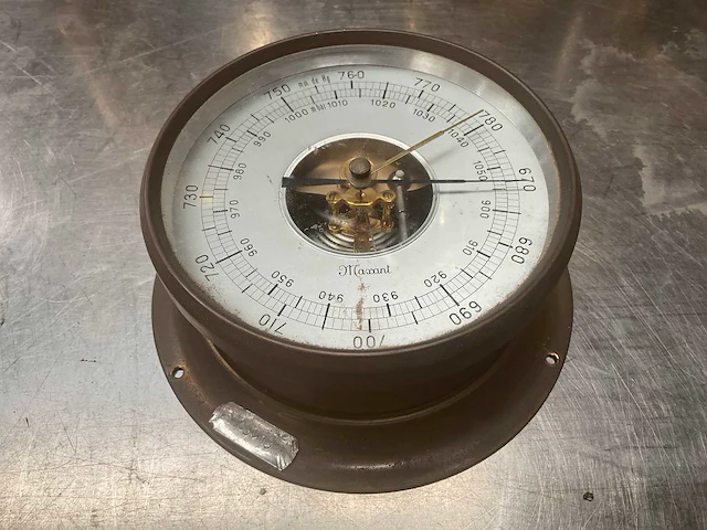 Maxant vintage marine barometer - afbeelding 2 van  3