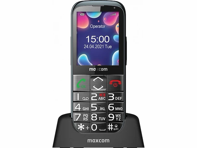 Maxcom comfort mm724 - eenvoudige mobiele telefoon senioren gsm - afbeelding 2 van  4