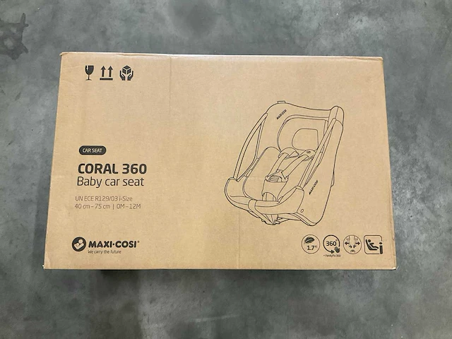 Maxi-cosi coral 360 autostoel essential black - afbeelding 2 van  3