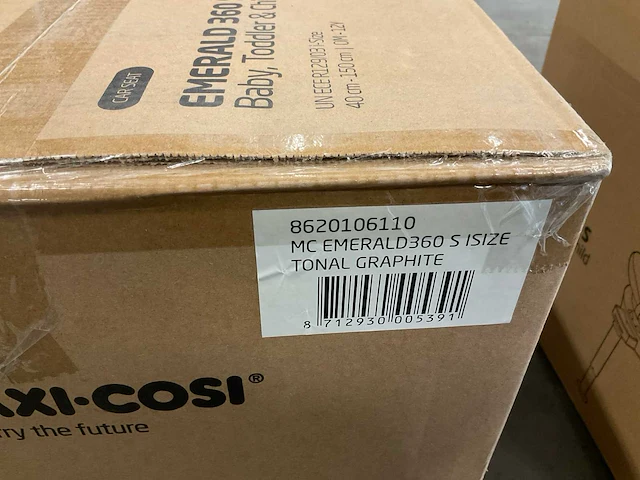 Maxi-cosi emerald 360 s autostoel tonal graphite - afbeelding 4 van  5