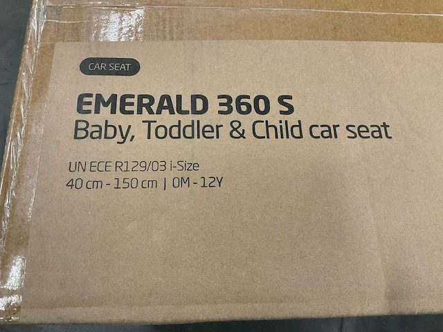 Maxi-cosi emerald 360 s autostoel tonal graphite - afbeelding 5 van  5