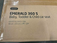 Maxi-cosi emerald 360 s autostoel tonal graphite - afbeelding 5 van  5