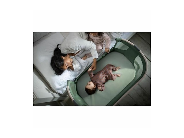 Maxi-cosi iora air co-sleeper beyond green 100% gerecyclede stoffen - afbeelding 2 van  8