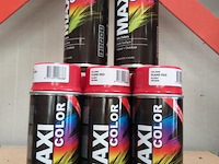 Maxicolor - ral 3000 vuurrood spuitlak - 400 ml - 12 x - afbeelding 1 van  3