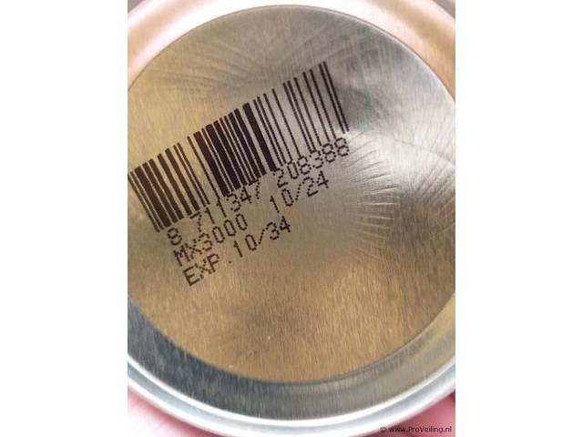 Maxicolor - ral 3000 vuurrood spuitlak - 400 ml - 12 x - afbeelding 3 van  3