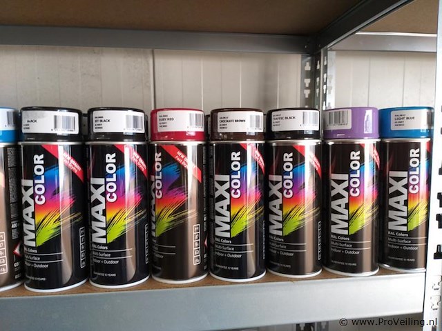 Maxicolor - spuitlak - diverse kleuren - 400 ml - ca. 40 x - afbeelding 4 van  6