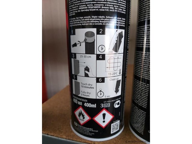 Maxicolor - spuitlak - diverse kleuren - 400 ml - ca. 40 x - afbeelding 5 van  6