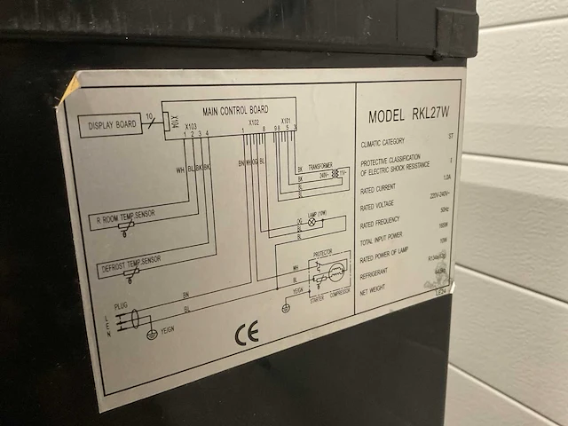 Maxicool rkl27w wijnklimaatkast - afbeelding 3 van  4