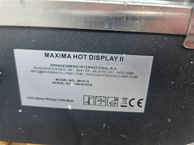 Maxima - mhd-2 - warmhoudvitrine - afbeelding 4 van  4