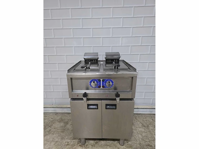 Maxima - ofe6060 - elektrische dubbelpans friteuse - afbeelding 2 van  7