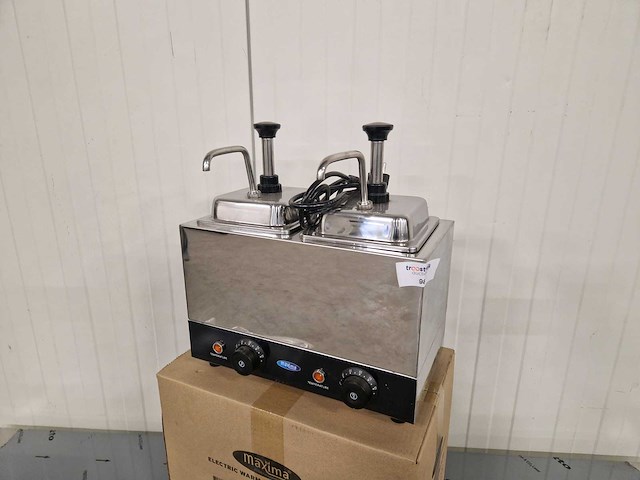 Maxima - saus dispenser 2x2 liter - verwarmd - afbeelding 1 van  1