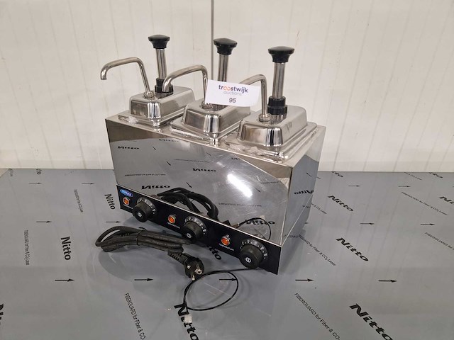 Maxima - saus dispenser 3x2 liter - verwarmd - afbeelding 1 van  1