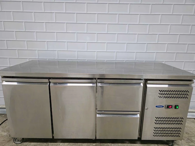 Maxima - wtc-3 - mobiele rvs vrieswerkbank - afbeelding 3 van  6