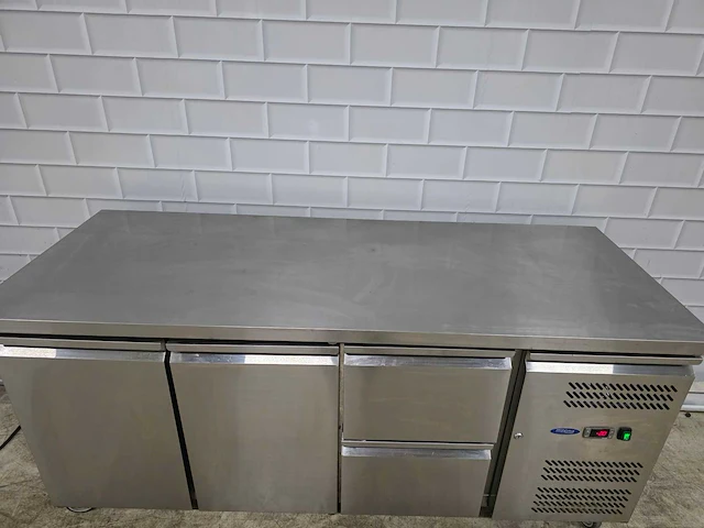 Maxima - wtc-3 - mobiele rvs vrieswerkbank - afbeelding 4 van  6