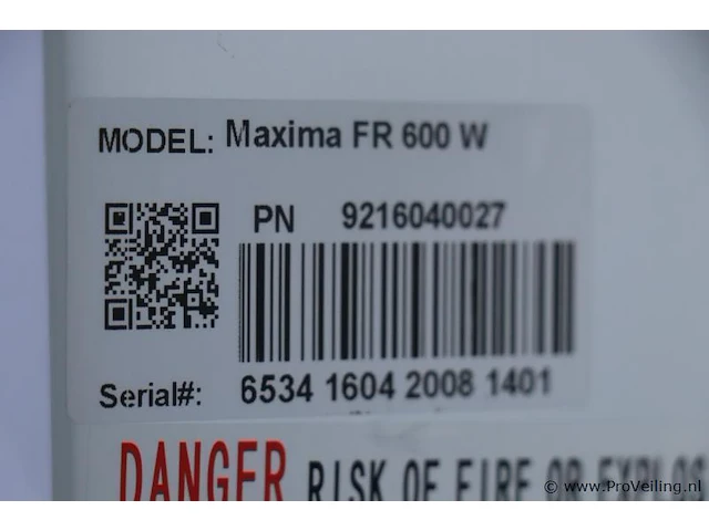 Maxima holland vrieskast - model maxima 600 w - afbeelding 7 van  11