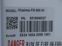 Maxima holland vrieskast - model maxima 600 w - afbeelding 7 van  11