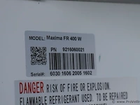 Maxima holland vrieskast - model maxima fr 400 w - afbeelding 9 van  13