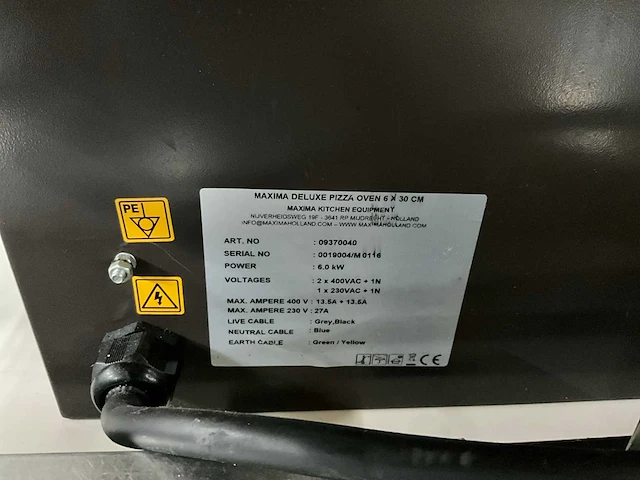 Maxima pizza-oven - afbeelding 4 van  5
