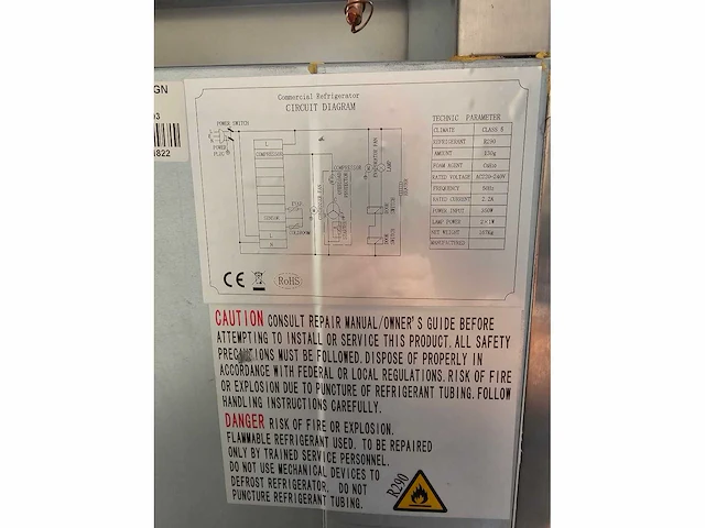 Maxima r1200gn dubbeldeurs koelkast - afbeelding 7 van  7