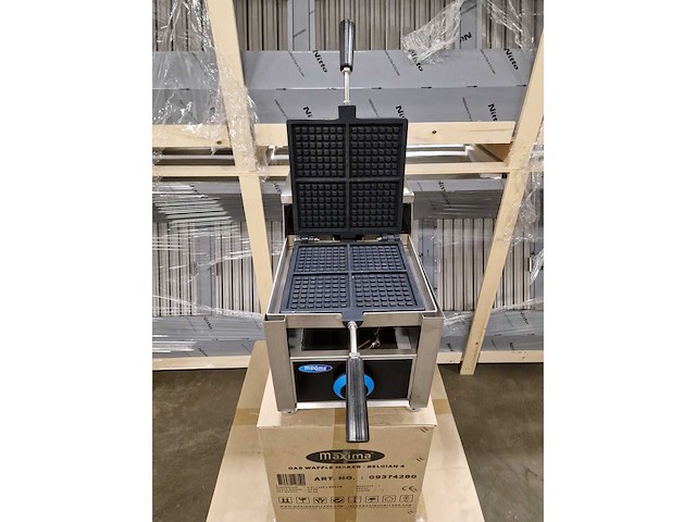 Maxima wafelijzer - gas - 09374280 - afbeelding 2 van  2